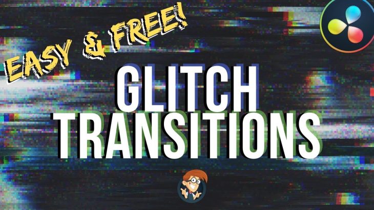 【Davinci resolve 17】Easy GLITCH TRANSITIONS without Fusion! Davinci Resolve – 8 Minute Friday #37