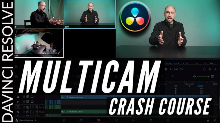 【Davinci resolve 17】Multi-Camera Editing in DaVinci Resolve 16 | Multicam Crash Course