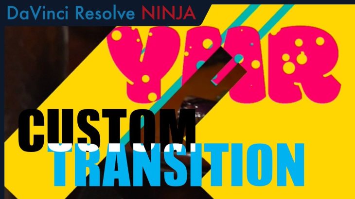 【Davinci resolve 17】【Fusion】クールなオリジナルトランジションを作る方法の説明 【DaVinci Resolve NINJA】 | 動画編集の簡単解説 ダビンチリゾルブ