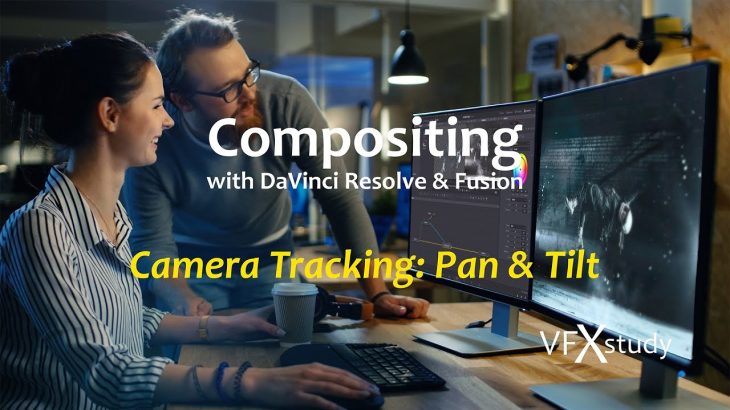 【Davinci resolve 17】Compositing with Resolve & Fusion: 3D Track of Camera Pan