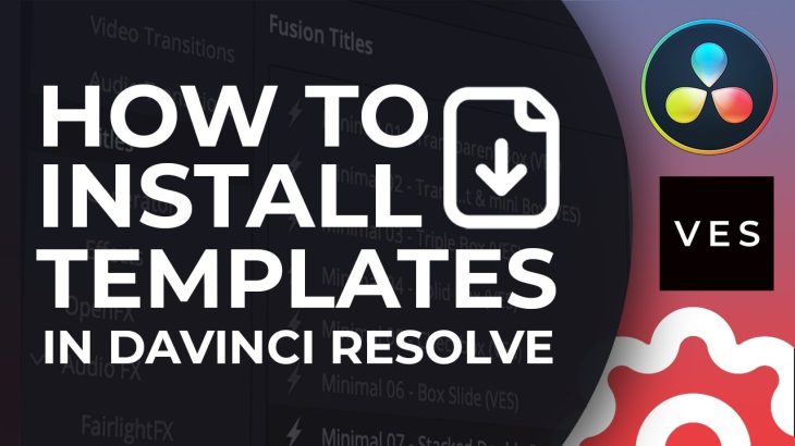 【Davinci resolve 17】How to Install Titles and Macros in Davinci Resolve (MAC)