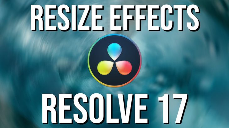 【Davinci resolve 17】How to Resize Fusion Effects with Keyframe Stretcher in DaVinci Resolve 17