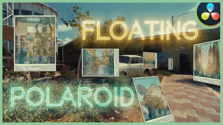 【Davinci resolve 17】How To Make The Floating Polaroid Effect | DaVinci Resolve 17 |