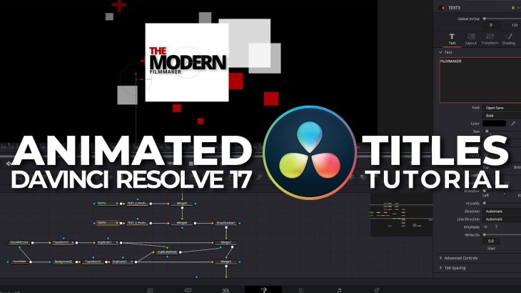 【Davinci resolve 17】Make Modern Text Animation In Davinci Resolve 17 Fusion | Davinci Resolve Fusion Tutorial