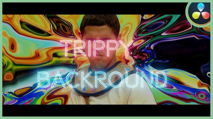 【Davinci resolve 17】How To Make The Trippy Background Effect | DaVinci Resolve 17 |