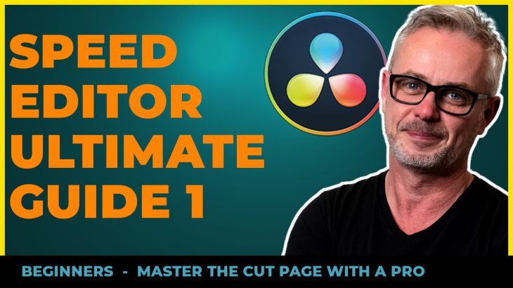 【Davinci resolve 17】Speed Editor Tutorial & In-Depth with the Cut Page [PART 1] for Beginners by a PRO.