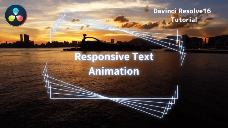 Responsive Text Animation in Fusion！ レスポンシブなテキストアニメーションの作り方