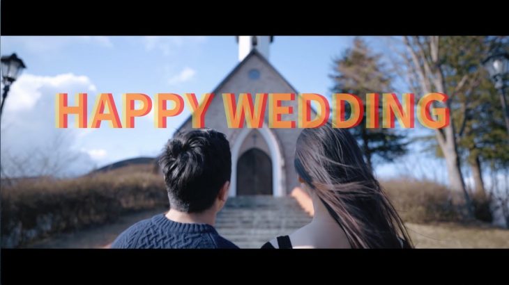 結婚式オープニングムービーを映画風に撮影してみた。