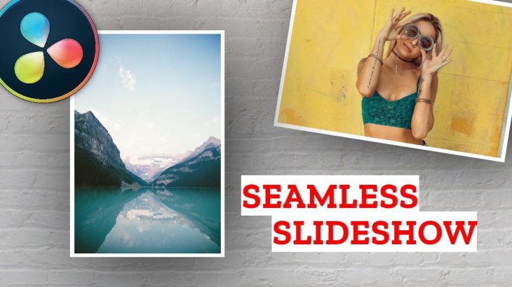 【Davinci resolve 17】(Almost) NO FUSION Seamless Polaroid Photo Slideshow Tutorial in Davinci Resolve 17 FREE