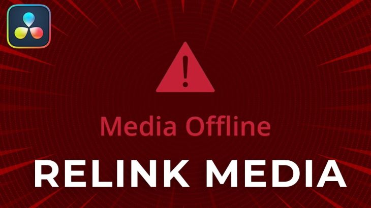【Davinci resolve 17】How to Relink Media in Davinci Resolve ?