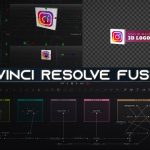 【Davinci resolve 17】ロゴが動く3Dアニメーションテキスト【DaVinci Resolve Fusion】動画編集ソフト