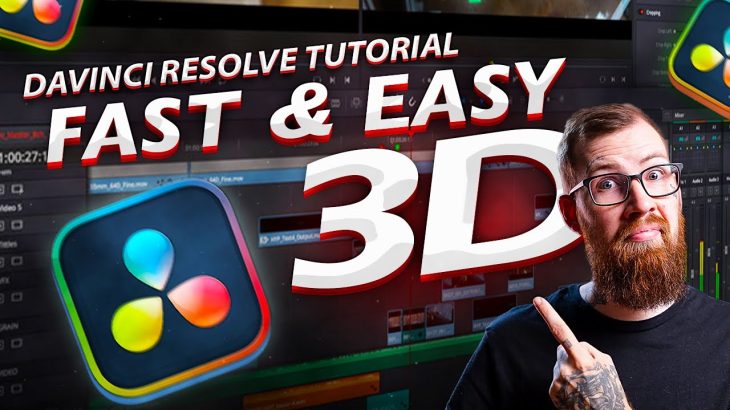 【Davinci resolve 17】Create a DOPE 3D EFFECT in DaVinci Resolve 17! | Easy DaVinci Resolve Tutorial for Beginners