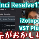 【Davinci resolve 17】DaVinci Resolve 17.4.2 iZotope RX VSTのウインドウが正しく表示できない時の直し方 [Vlog #27]