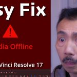 【Davinci resolve 17】Easy Fix Media Offline Error in DaVinci Resolve 17