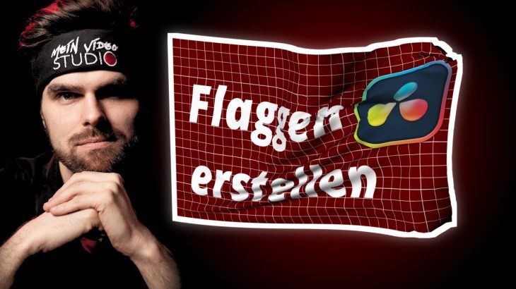 【Davinci resolve 17】3D Flaggen Animation in Davinci Resolve / Fusion