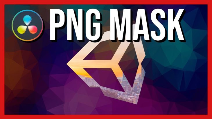 【Davinci resolve 17】How to Turn PNG to Mask ~ DaVinci Resolve 17 Fusion Tutorial