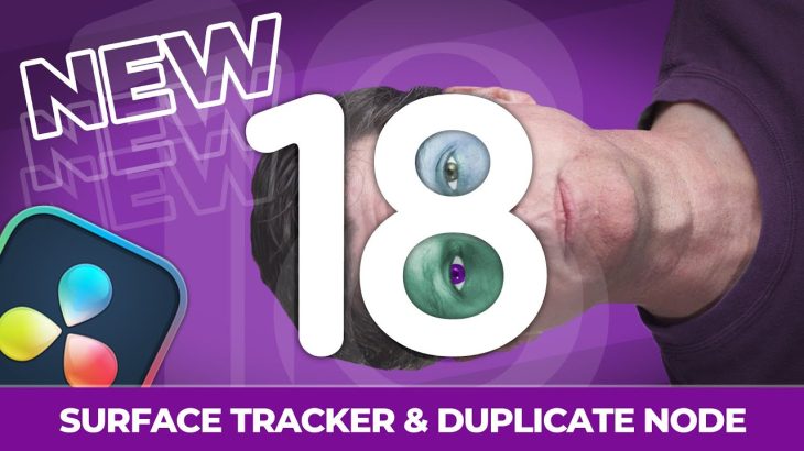 【Davinci resolve 18】Quick Experiments Davinci Resolve 18 / Surface Tracker & Fusion Duplicate Node