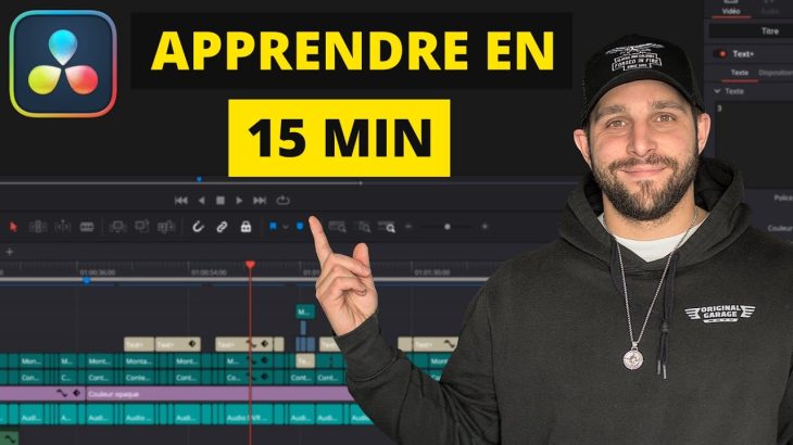 【Davinci resolve 18】DaVinci Resolve pour débutant (A-Z)