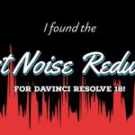【Davinci resolve 18】I found the BEST NOISE REDUCTION Tool for DAVINCI RESOLVE 18 – Hear it in Action HERE! #shorts