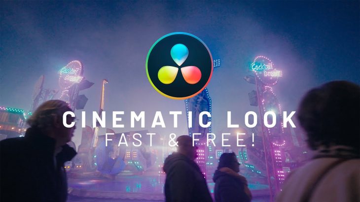【Davinci resolve 18】Get the CINEMATIC LOOK FAST and for FREE! DaVinci Resolve 18 Color Grading Tutorial