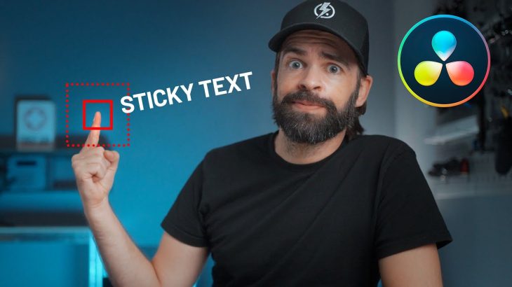 【Davinci resolve 18】How to STICK TEXT to a Moving Object FAST! | DaVinci Resolve 18 Tracking Tutorial