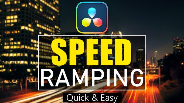 【Davinci resolve 17】How to Speed Ramp in DaVinci Resolve | Tutorial