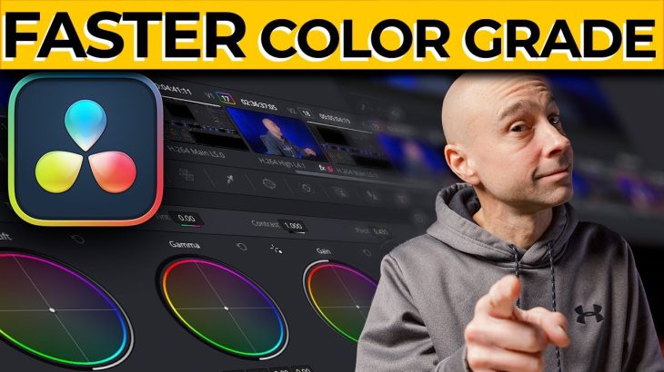 【Davinci resolve 18】COLOR GRADE Faster with this ONE TIP – DaVinci Resolve 18 | Quick Tip Tuesday!