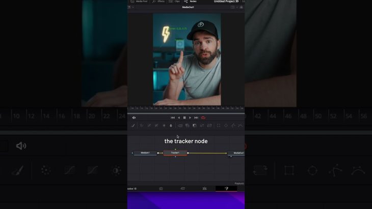 【Davinci resolve 17】STICK TEXT to a MOVING Object in 30 Seconds in DaVinci Resolve 18