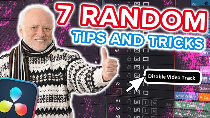 【Davinci resolve 18】7 Random Tips and Tricks for Davinci Resolve 18
