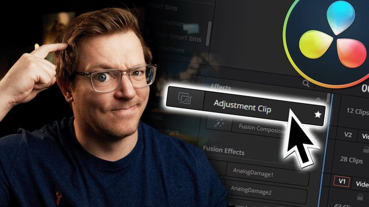 【Davinci resolve 18】Stop wasting time!! Save HOURS by using the simple Adjustment Clip in Davinci Resolve 18