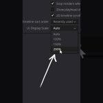 【Davinci resolve 17】HELP! My UI Display Zoom is STUCK at 200%, I Can’t Change it BACK!