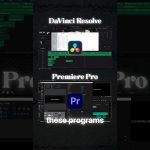 【Davinci resolve 18】What’s Better DaVinci Resolve or Premiere Pro?