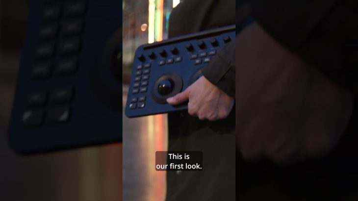 【Davinci resolve 18】NEW Micro Color Panel – DaVinci Resolve  #cinematography #davinciresolve #shorts  #nab2024