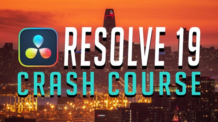 【Davinci resolve 18】RESOLVE 19 CRASH COURSE – Davinci Resolve 19 Walkthrough [BEGINNER]