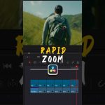 【Davinci resolve 17】Rapid zoom effect in DaVinci Resolve