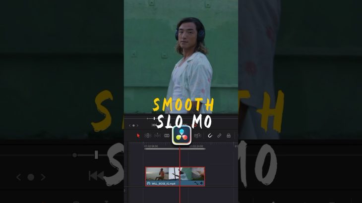 【Davinci resolve 18】How to make 24fps slow motion in DaVinci Resolve