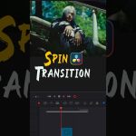 【Davinci resolve 17】Spin transition in DaVinci Resolve