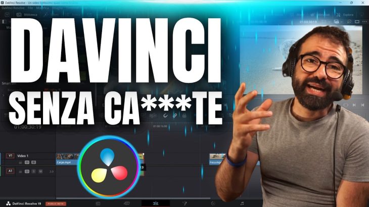 【Davinci resolve 19】DAVINCI RESOLVE 19 SUPER PRATICO! 🦸 Tutorial italiano GRATIS 🎞️DAVINCI RESOLVE 19 SUPER PRATICO! 🦸 Tutorial italiano GRATIS 🎞️