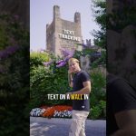 【Davinci resolve 17】How to track text to a wall in DaVinci Resolve. #davinciresolve #texttracking #videoediting