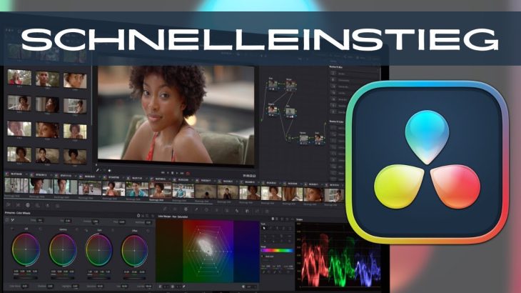 【Davinci resolve 19】DaVinci Resolve 19 Schnelleinstieg Tutorial für Anfänger deutsch 2024DaVinci Resolve 19 Schnelleinstieg Tutorial für Anfänger deutsch 2024