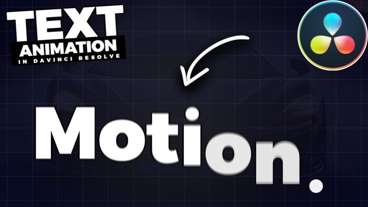 【Davinci resolve 17】SMOOTH Sliding TEXT ANIMATION In Davinci Resolve