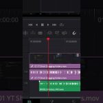 【Davinci resolve 17】Sync  Audio FAST DaVinci Resolve #davinciresolve20 #davinciresolvetutorial #videoediting